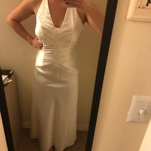 Jessica McClintok Beige formal/wedding gown NWT